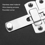 Gancio per serratura per porta della stalla Inserimento fibbia per porta in acciaio inossidabile, Small 201 Stainless Steel, Medium 201 Stainless Steel, Extra Large 201 Stainless Steel, Small 304 Stainless Steel, Middle 304 Stainless Steel             ...