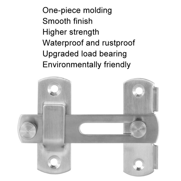 Gancio per serratura per porta della stalla Inserimento fibbia per porta in acciaio inossidabile, Small 201 Stainless Steel, Medium 201 Stainless Steel, Extra Large 201 Stainless Steel, Small 304 Stainless Steel, Middle 304 Stainless Steel             ...