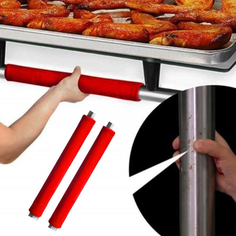 1 paio di coperchio antiscivolo per maniglia del frigorifero, coperchio per maniglia resistente all'olio per forno a microonde