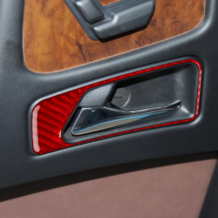 Adesivi per maniglie interne delle portiere per Mercedes-Benz Classe G W463, set da 4 pezzi.