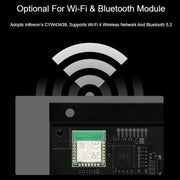 WAVESHARE RP2350 Scheda di controllo industriale con modulo relè a 6 canali, basata su microcontrollore RP2350, supporta interfacce esterne RS485 e Pico, With Wi-Fi Module