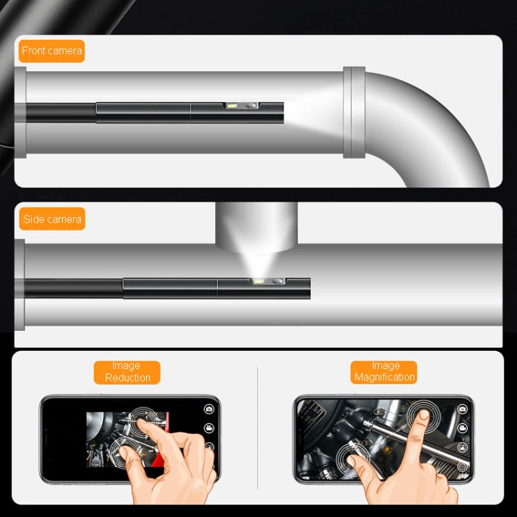 Teslong WF150 Periscopio WiFi HD 5mm impermeabile IP67