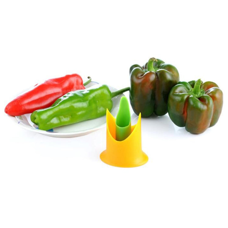 Estrattore di semi di peperoncino 2 in 1 da cucina per frutta e verdura