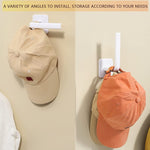 Gancio per scaffale da appendere autoadesivo da parete per cappello da baseball da 2 pezzi