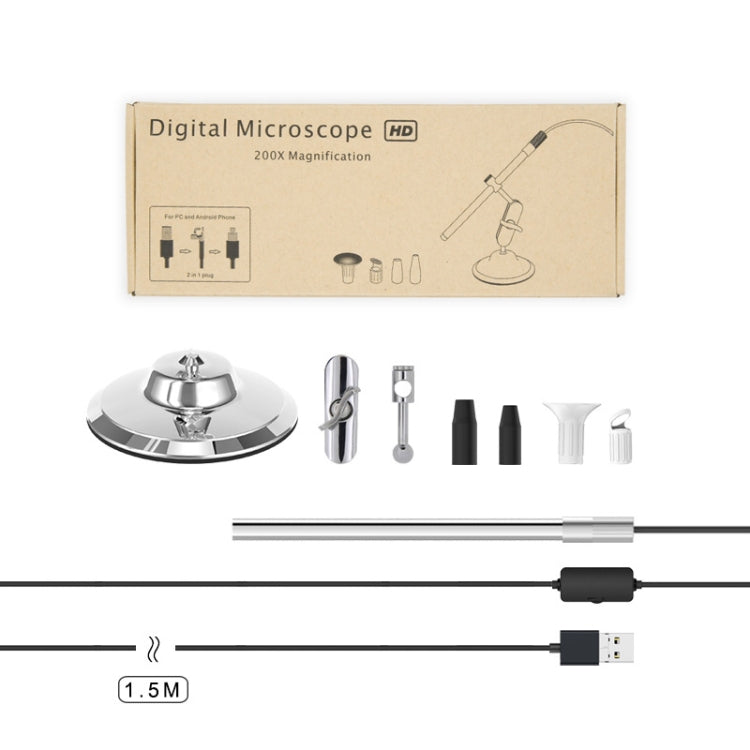 Microscopio USB Teslong MS100 ingrandimento 200X