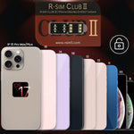 Scheda sblocco R-SIM CLUB 2 per iPhone iOS17
