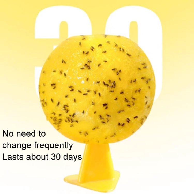 Palline per moscerini della frutta da 8 cm per uso interno Trappola per insetti Palline per insetti appiccicose, Without Core