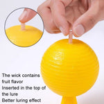Palline per moscerini della frutta da 8 cm per uso interno Trappola per insetti Palline per insetti appiccicose, Without Core