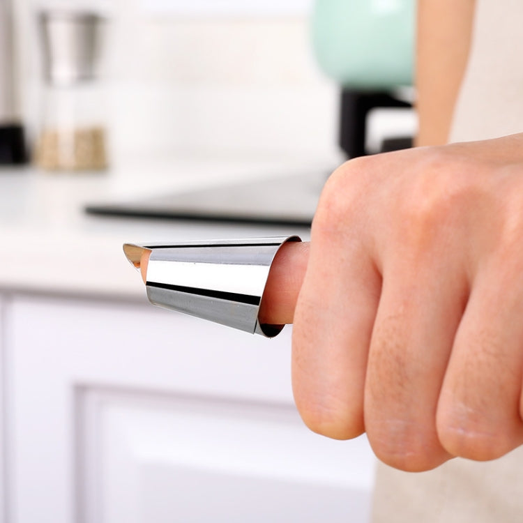 Protezione per le mani multifunzionale per tagliare le verdure Sgusciare le noci Gadget Peeling Smalto per unghie, Single