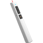 Deli Clicker USB per girare pagine da 2,4 GHz con luce rossa per PPT, 2802 (Black), 2802 (White)