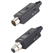 Sistema wireless microfono MTU-002 trasmettitore e ricevitore UHF