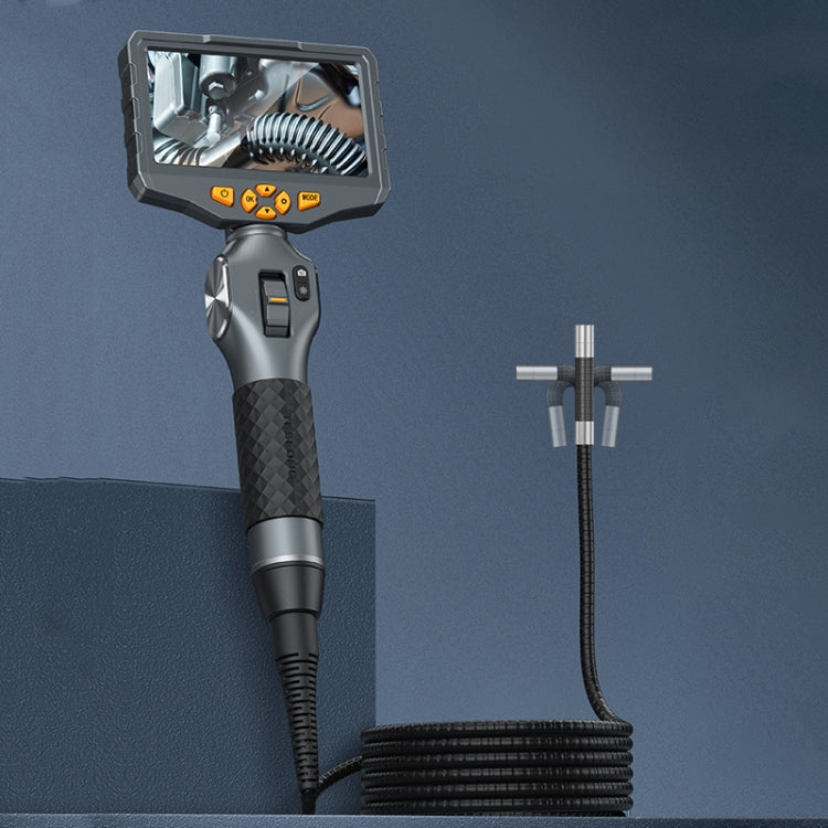 Teslong TD500 HD 5 pollici grande schermo 360 gradi doppio sterzo periscopio Revisione componenti industriali