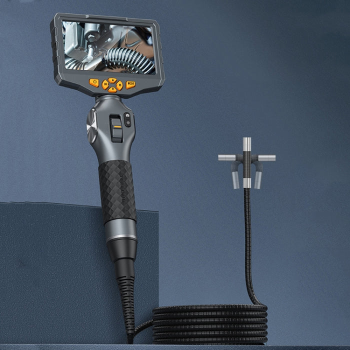 Teslong TD500 HD 5 pollici grande schermo 360 gradi doppio sterzo periscopio Revisione componenti industriali