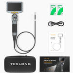 Teslong TD500 HD endoscopio 5 pollici con sterzo 360°