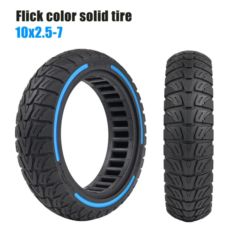 Pneumatici a nido d'ape fuoristrada colorati da 10 x 2,5-7 pollici per Xiaomi Scooter 4/4 Pro, 10 x 2.5-7 (Tricolor), 10 x 2.5-7 (Yellow), 10 x 2.5-7 (Red)