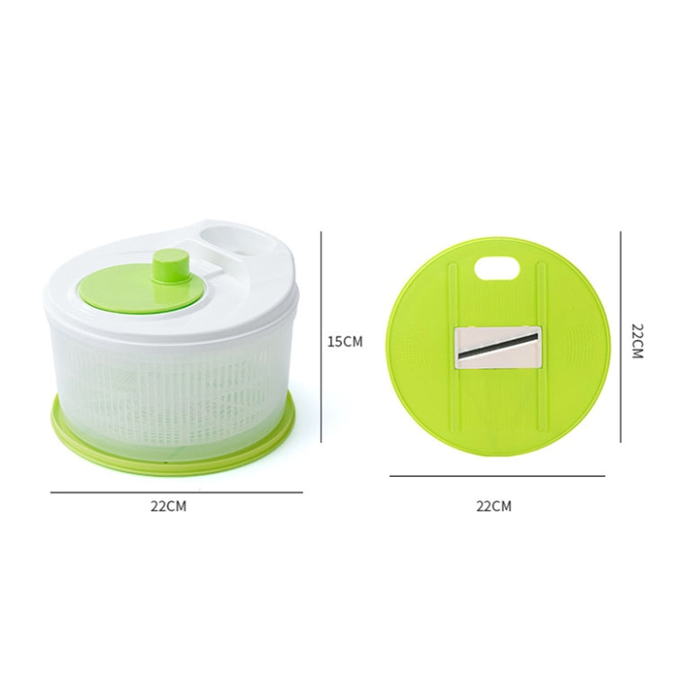 Affettatrice per grattugia per uso domestico, disidratatore per verdure multifunzionale, cestello di scarico da cucina di grande capacità, Multifunctional Dehydrator