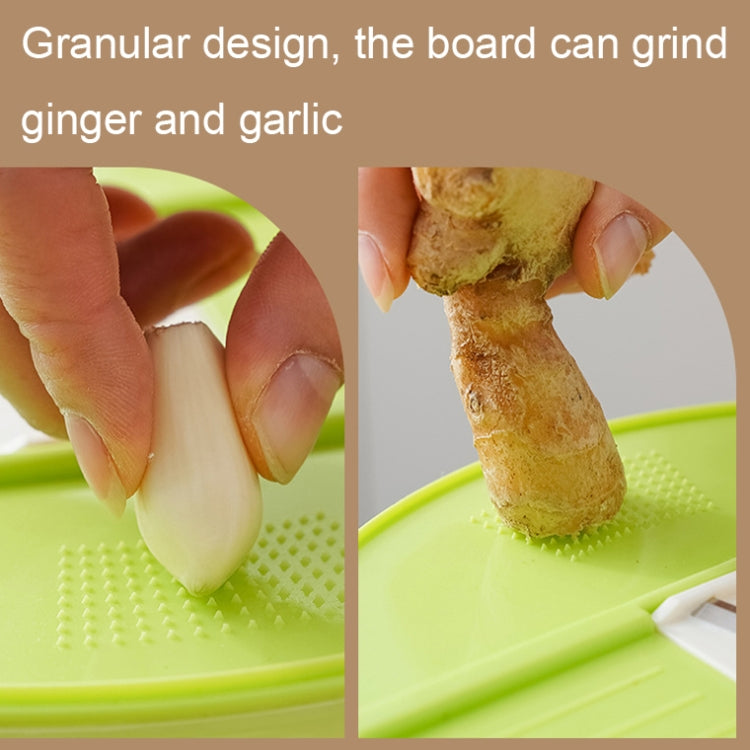 Affettatrice per grattugia per uso domestico, disidratatore per verdure multifunzionale, cestello di scarico da cucina di grande capacità, Multifunctional Dehydrator
