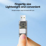 Convertitore OTG da USB a SD/TF Lettore di schede multifunzione 2 in 1, Transparent