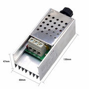 Termostato dimmer regolatore di tensione SCR ad alta potenza da 10000 W con guscio