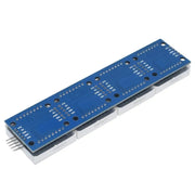 MAX7219 Modulo battage punto LH Modulo di controllo a chip singolo Display 4 in 1 con cavo 5P, Red Light, Green Light, Blue Light