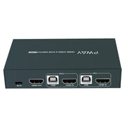 PWAY PW-S7201H Switch KVM HDMI 2 ingressi e 1 uscita Taglierina per schermo video HD 4K
