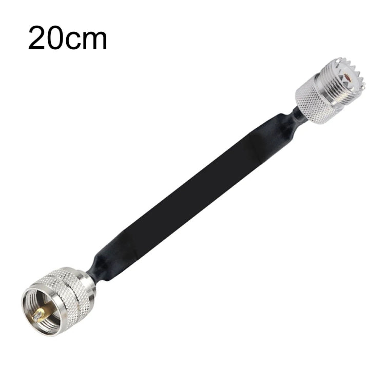 Cavo coassiale piatto RF passante per finestra/porta Prolunga coassiale RF UHF 50 Ohm, 20cm, 30cm, 40cm