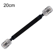 Cavo coassiale piatto RF passante per finestra/porta Prolunga coassiale RF UHF 50 Ohm, 20cm, 30cm, 40cm