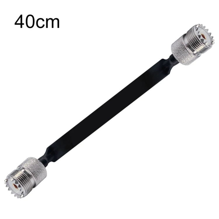 Cavo coassiale piatto RF passante per finestra/porta Prolunga coassiale RF UHF 50 Ohm, 20cm, 30cm, 40cm