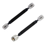 Cavo coassiale piatto RF passante per finestra/porta Prolunga coassiale RF UHF 50 Ohm, 20cm, 30cm, 40cm