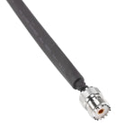 Cavo coassiale piatto RF passante per finestra/porta Prolunga coassiale RF UHF 50 Ohm, 20cm, 30cm, 40cm