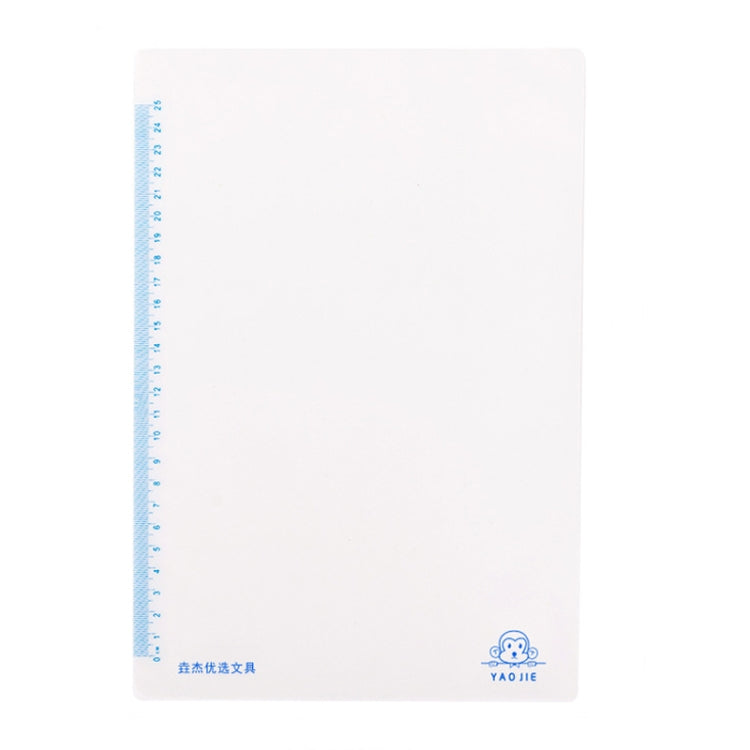 YAOJIE Tappetino per esami antiscivolo Cancelleria per studenti Disegno Scrittura Lavagna morbida Tappetino per ufficio, A3 White, A3 Pink, A3 Blue, A4  White, A4 Pink, A4 Blue