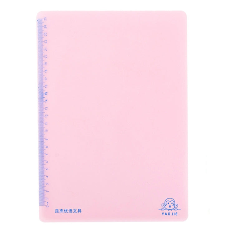 YAOJIE Tappetino per esami antiscivolo Cancelleria per studenti Disegno Scrittura Lavagna morbida Tappetino per ufficio, A3 White, A3 Pink, A3 Blue, A4  White, A4 Pink, A4 Blue