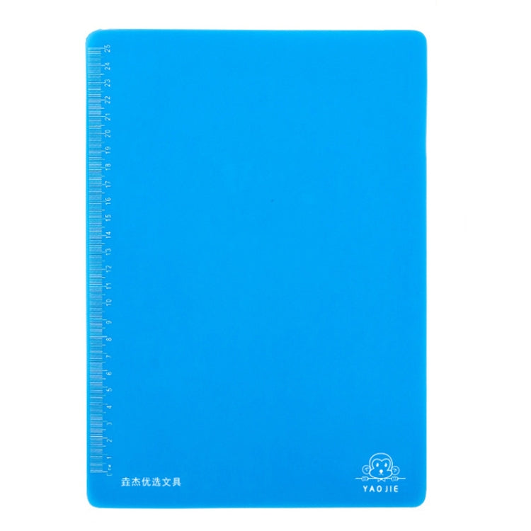 YAOJIE Tappetino per esami antiscivolo Cancelleria per studenti Disegno Scrittura Lavagna morbida Tappetino per ufficio, A3 White, A3 Pink, A3 Blue, A4  White, A4 Pink, A4 Blue