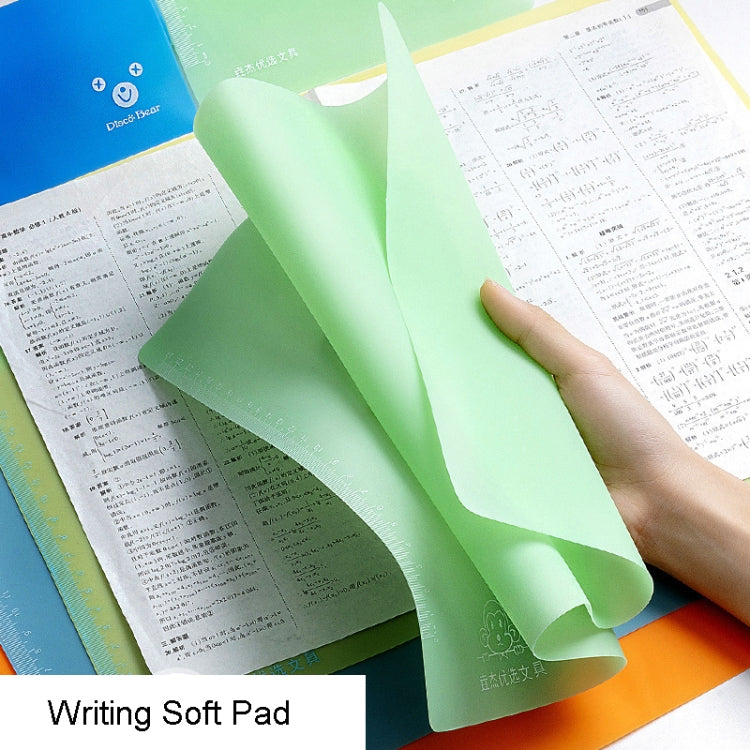 YAOJIE Tappetino per esami antiscivolo Cancelleria per studenti Disegno Scrittura Lavagna morbida Tappetino per ufficio, A3 White, A3 Pink, A3 Blue, A4  White, A4 Pink, A4 Blue