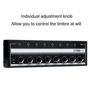 Amplificatore per cuffie multicanale con monitoraggio a 8 canali per studio di registrazione, presa americana, HA800