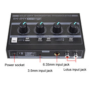 Distributore di amplificatori per cuffie portatili con monitoraggio Mini HIFI a 8 canali, AMP-i4Ⅱ