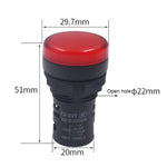 Indicatore luminoso LED CHINT ND16-22DS 24V/220V