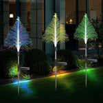 Lampada decorativa per festival incandescente impermeabile per esterni con luce solare per albero di Natale, Star Moon Transparent