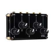 Console mixer passiva portatile 4 vie stereo TX400