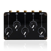 Console mixer passiva portatile 4 vie stereo TX400