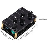 Console mixer passiva portatile 4 vie stereo TX400