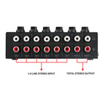 Controller mixer passivo 6 canali con hub audio stereo CX600