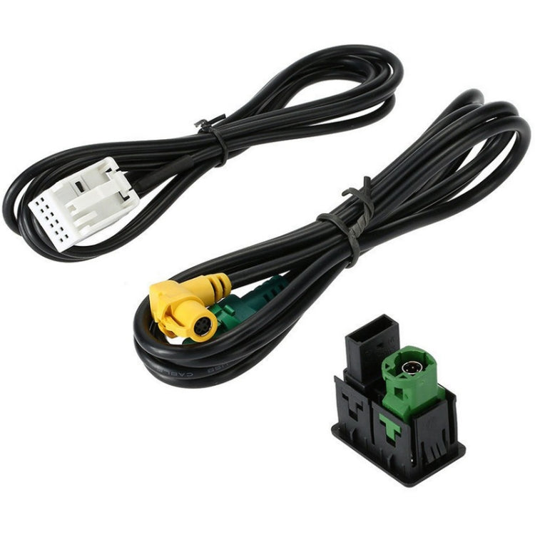 Per Magotan Nuovo Touran Modificato VW Lettore CD RCD510/310+/300+Interruttore USB Base+Cablaggio, For Magotan New Touran