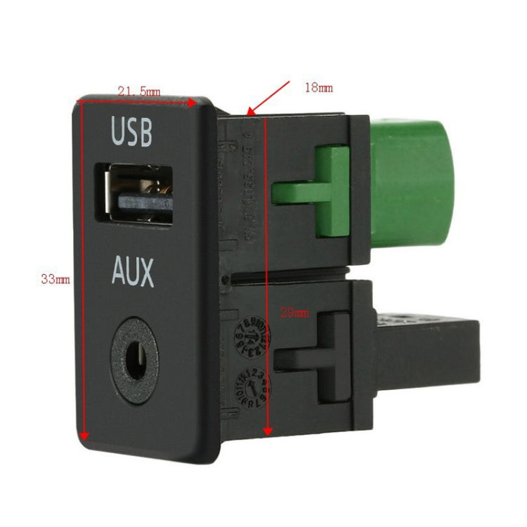 Per Magotan Nuovo Touran Modificato VW Lettore CD RCD510/310+/300+Interruttore USB Base+Cablaggio, For Magotan New Touran