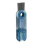 Pulitore per scanalature del coperchio della bottiglia d'acqua 3 in 1 a forma di U. Spazzola per la pulizia del coperchio della tazza