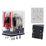 Piccolo relè elettromagnetico YIJIA YJ2N-GS a 8 pin a 2 vie, YIJIA YJ2N-GS