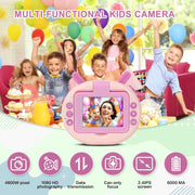 Fotocamera digitale per bambini S2 da 2,4 pollici con schermo ribaltabile a 180 gradi 1080P HD con supporto