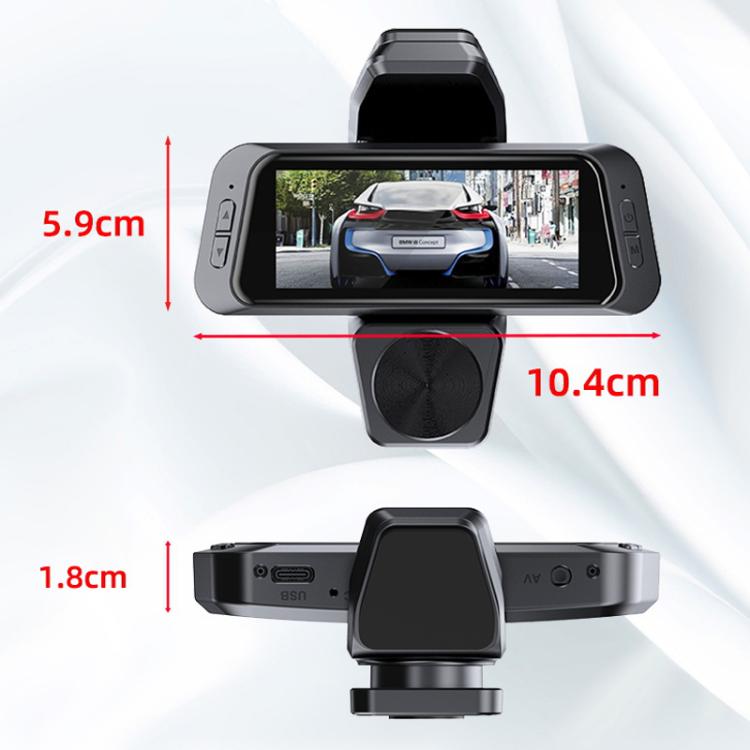 3 Registrazione 1080P Telecamera HD Riproduzione da cellulare Registratore di guida, G70