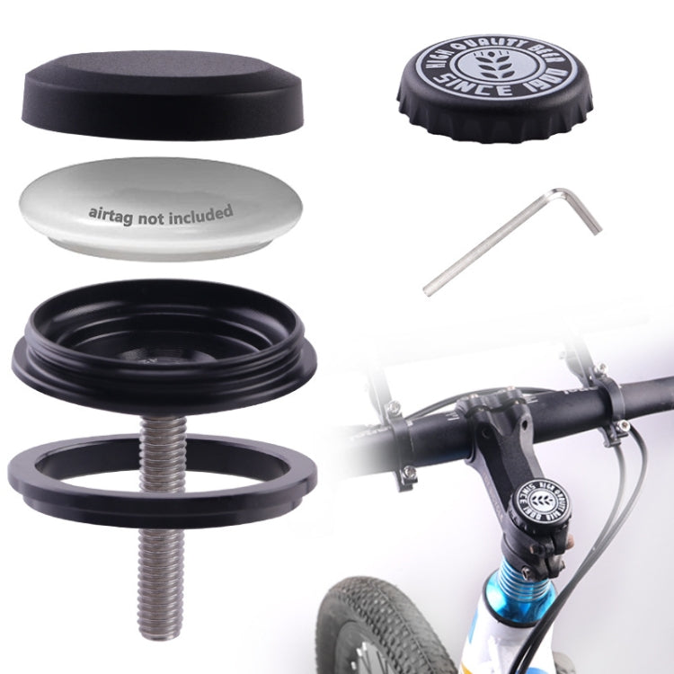 Supporto custodia AirTag per localizzatore bici nascosto