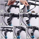 Supporto custodia AirTag per localizzatore bici nascosto
